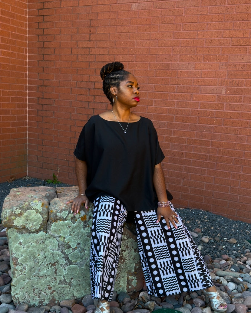 Nne Wide Leg Pant Sewing Pattern | PDF Download | Sizes 4–20 (US S