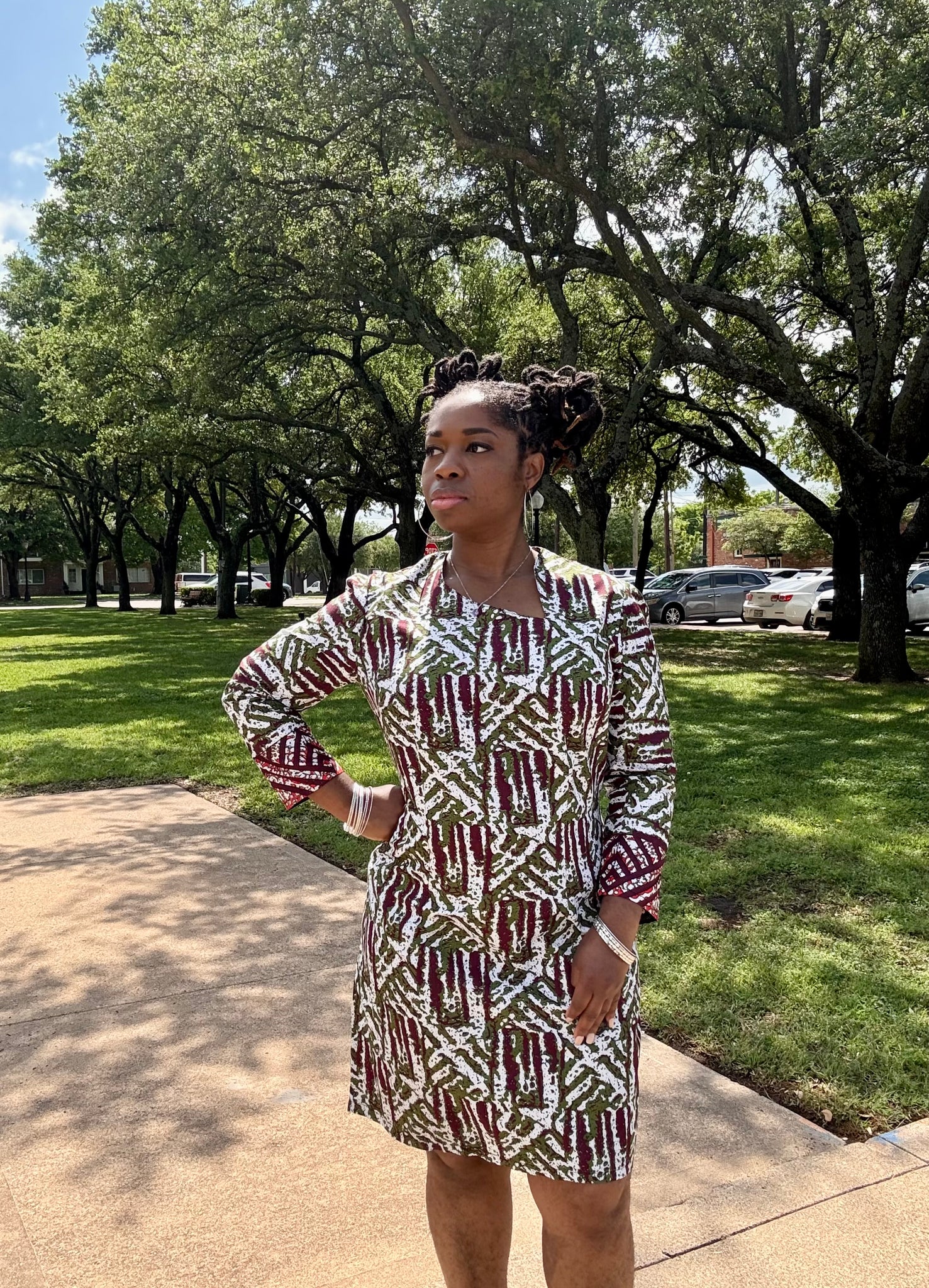 AMAKA Dress Sewing Pattern | PDF Download | Sizes 6–24 (US M–3XL) | Zesty Sewing Patterns