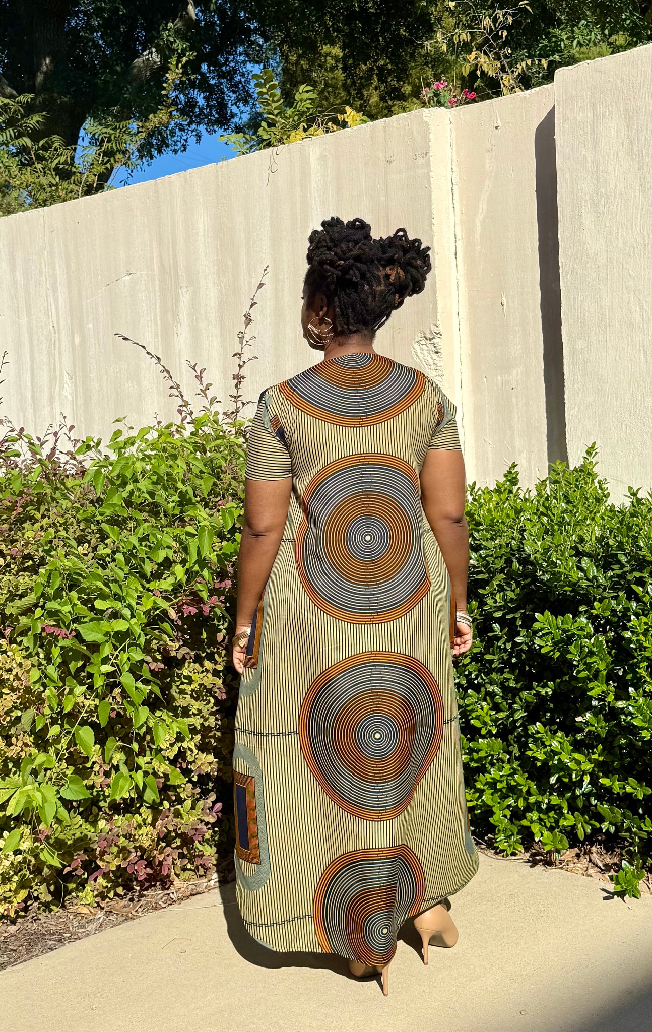 High-Low Ankara Dress – Bold African Style for Modern Women (Custom)