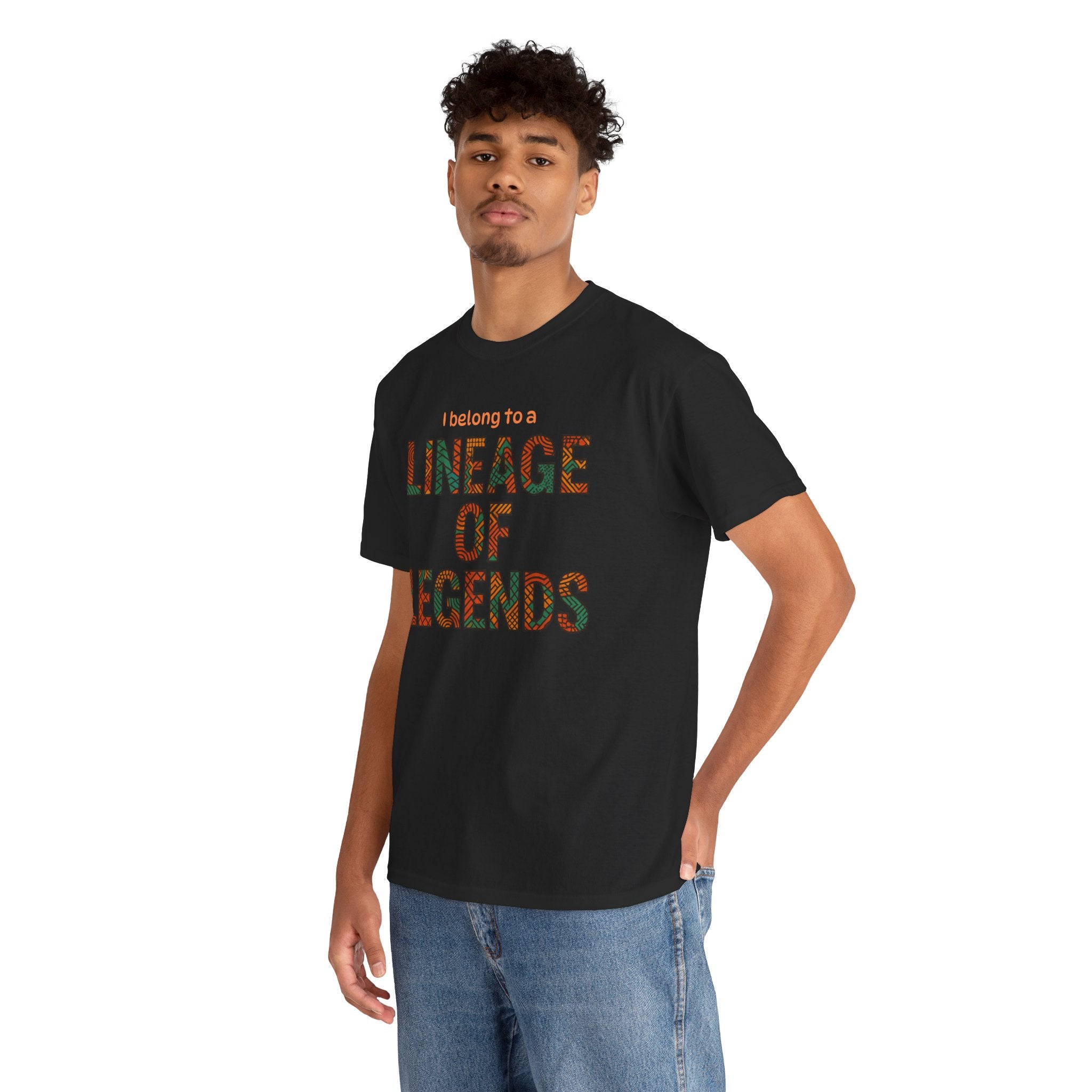 T-Shirt - Lineage of Legends Unisex Heavy Cotton Tee