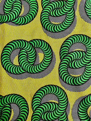 Knit Ankara Design Fabric