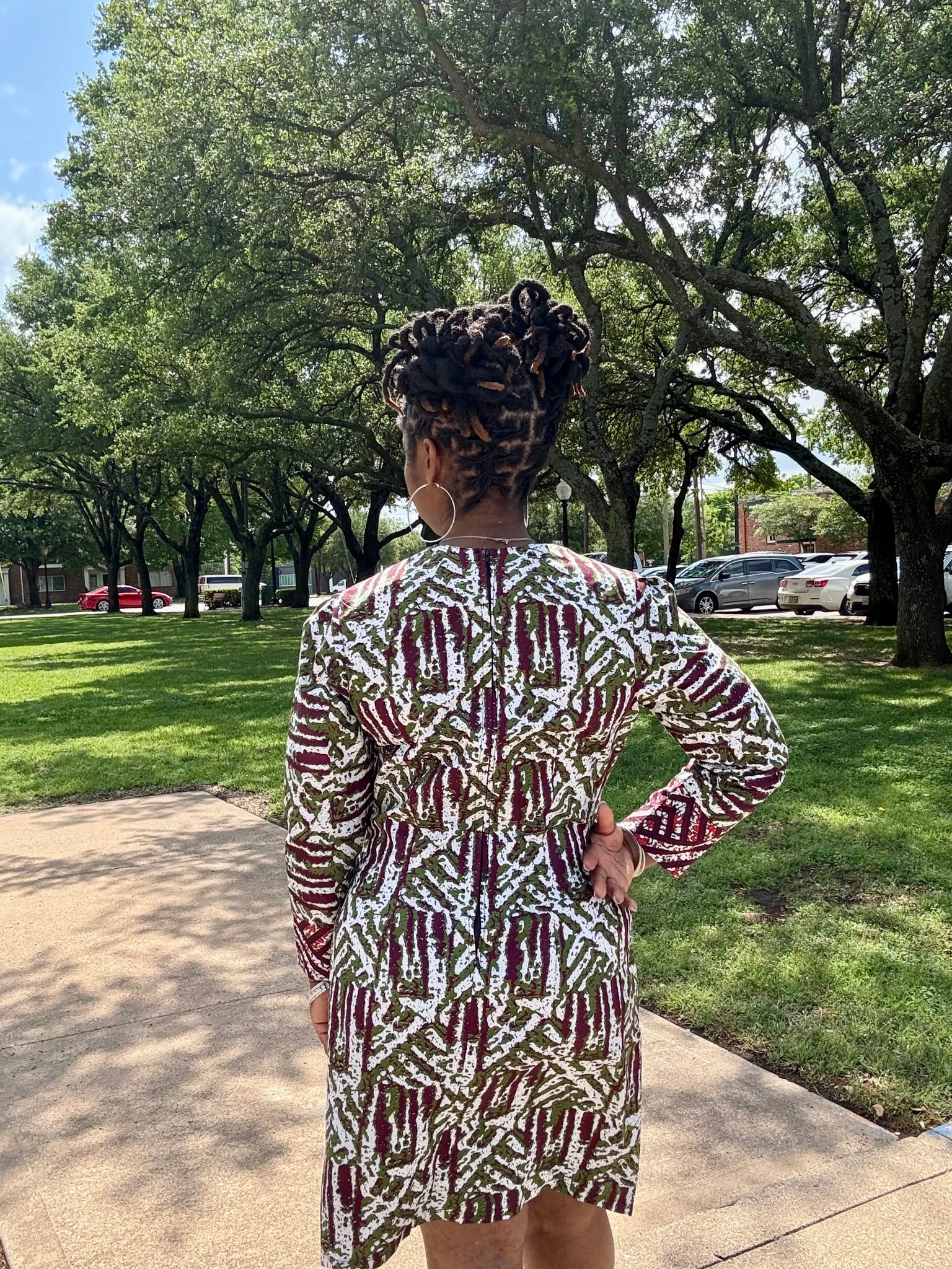 AMAKA Dress Sewing Pattern | PDF Download | Sizes 6–24 (US M–3XL) | Zesty Sewing Patterns