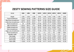 Zina Top Sewing Pattern