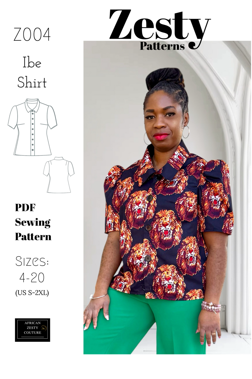 Ibe Shirt Sewing Pattern