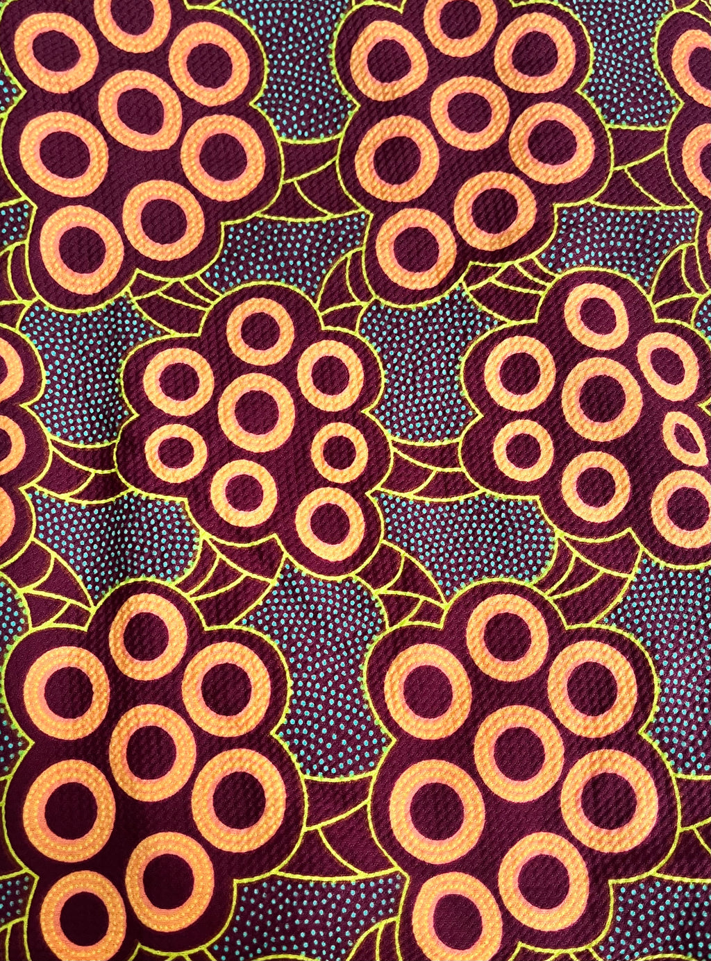 Knit Ankara Design Fabric