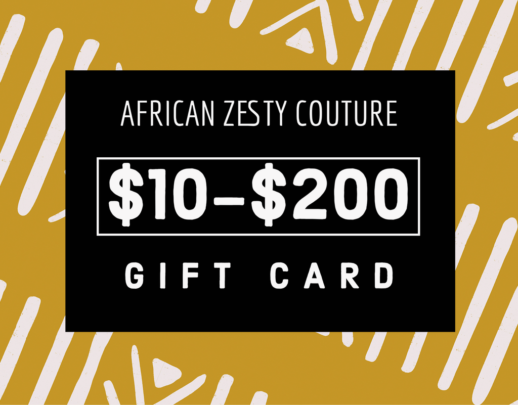 A GIFT OF ZESTY COUTURE