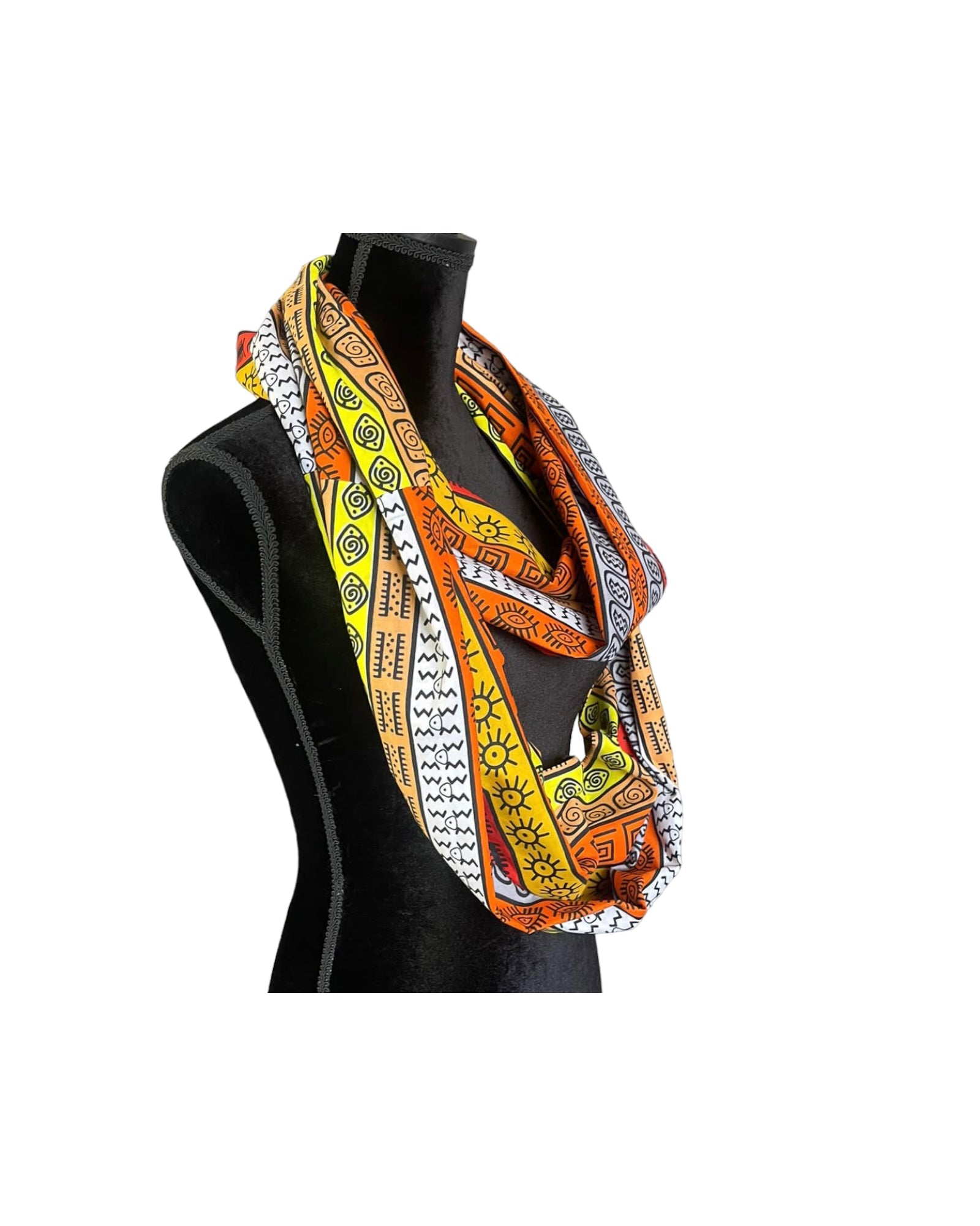 AGHOGHO Infinity Scarf - Zesty - Couture