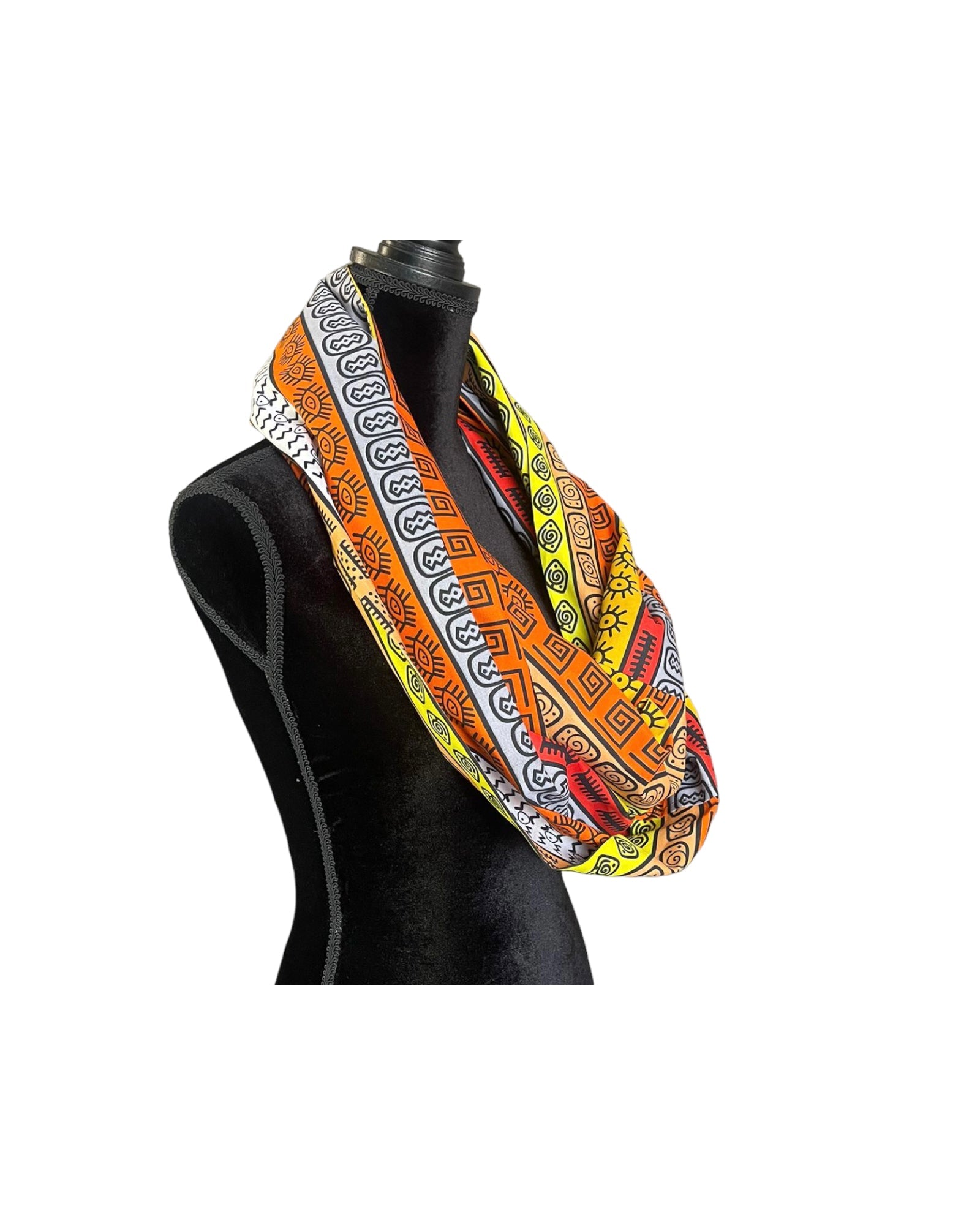 AGHOGHO Infinity Scarf - Zesty - Couture