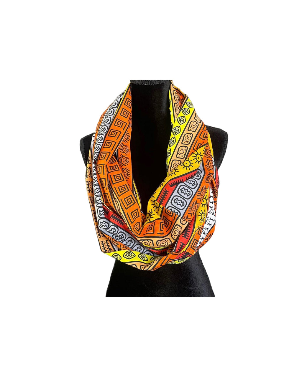 AGHOGHO Infinity Scarf - Zesty - Couture