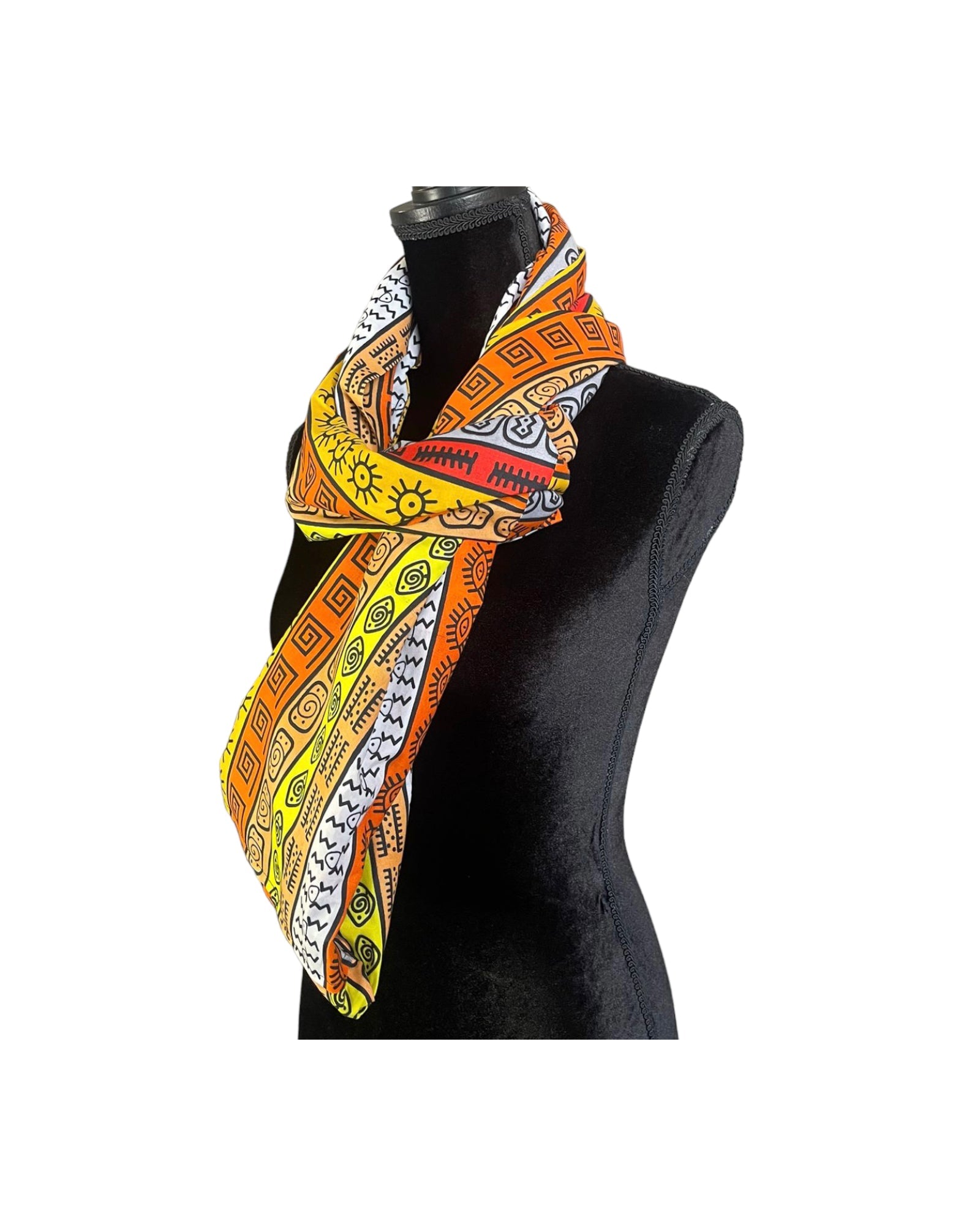 AGHOGHO Infinity Scarf - Zesty - Couture