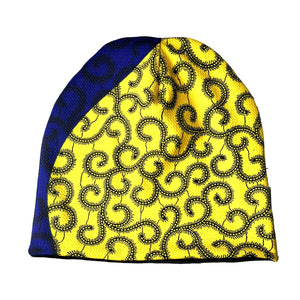 Ankara Beanie Hat - Zesty - Couture