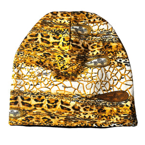 Ankara Beanie Hat - Zesty - Couture