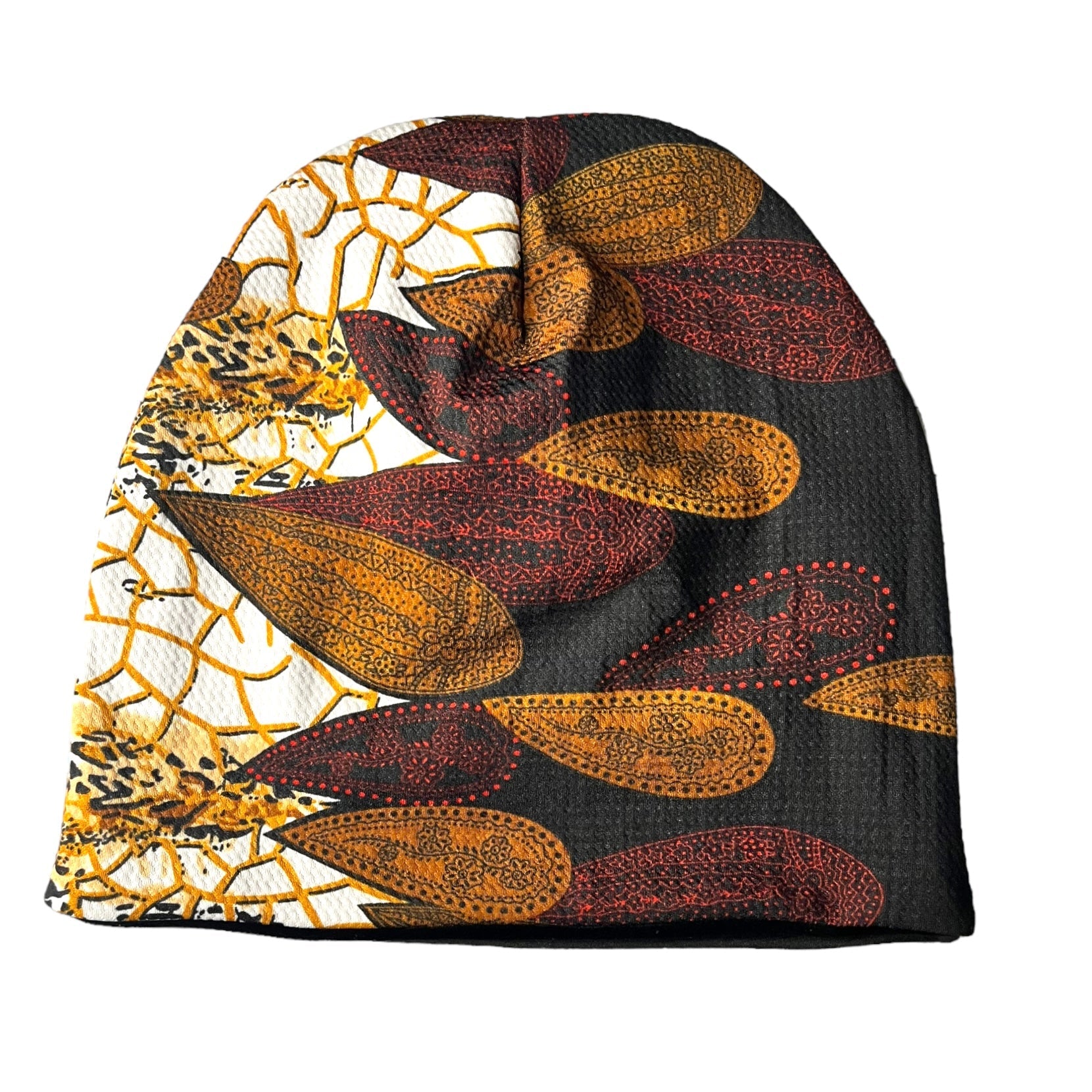 Ankara Beanie Hat - Zesty - Couture