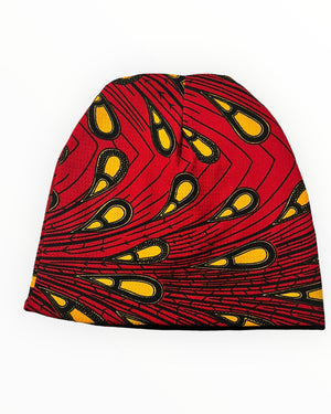 Ankara Beanie Hats - Zesty - Couture