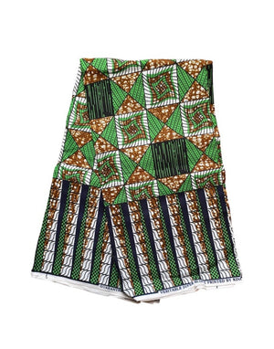 Ankara Fabric Green - Zesty - Couture