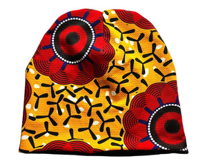 Beanie Hat Ankara - Zesty - Couture