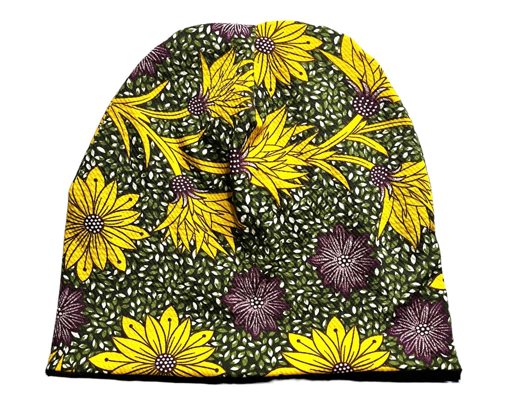 Beanie Hat Ankara - Zesty - Couture