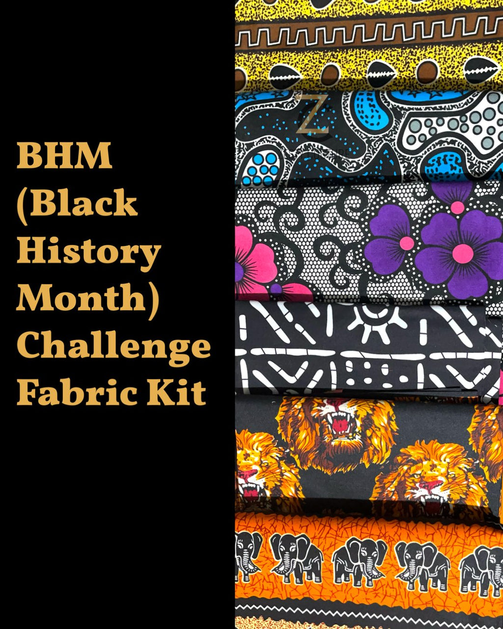 BHM Challenge Fabric Kit - Zesty - Couture