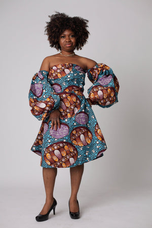 CHIAKA Dress - Zesty - Couture