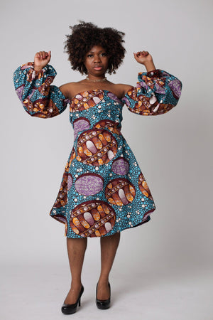 CHIAKA Dress - Zesty - Couture