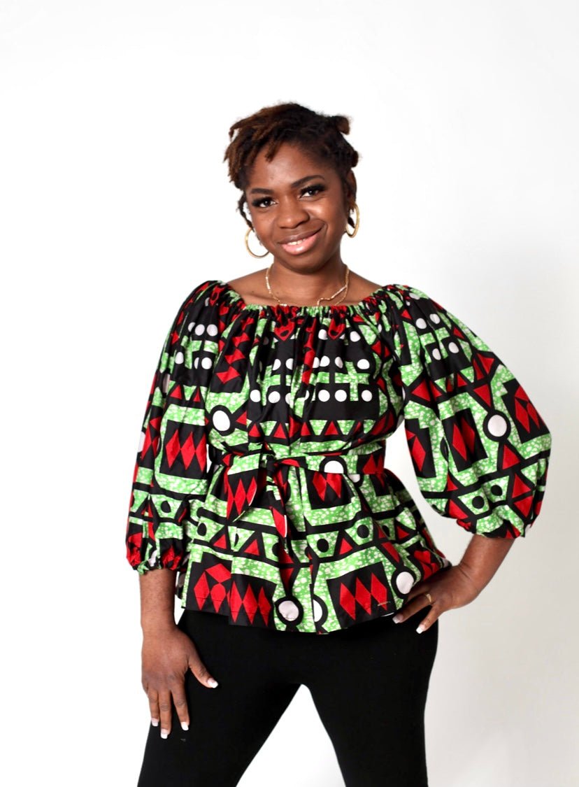 CHIAMAKA Multi - Way Top - Zesty - Couture