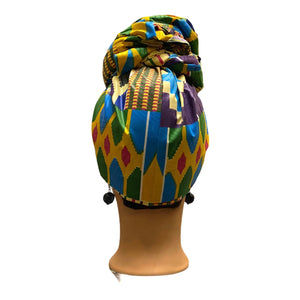 DHAKIRAH Head Wrap - Zesty - Couture