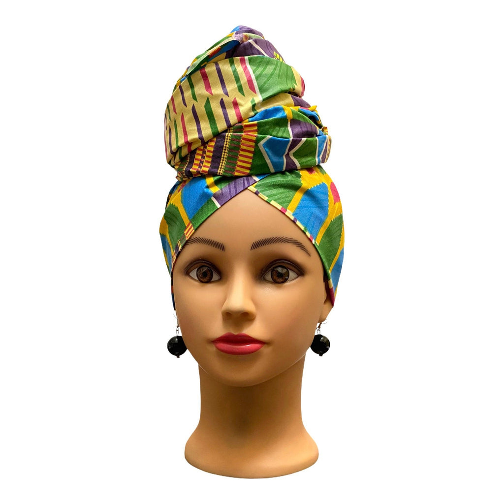 DHAKIRAH Head Wrap - Zesty - Couture