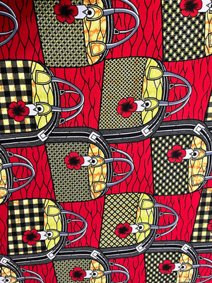 Knit Ankara Design Fabric