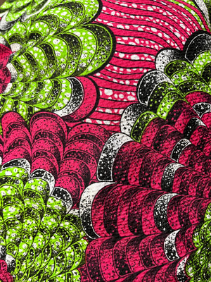 Knit Ankara Design Fabric