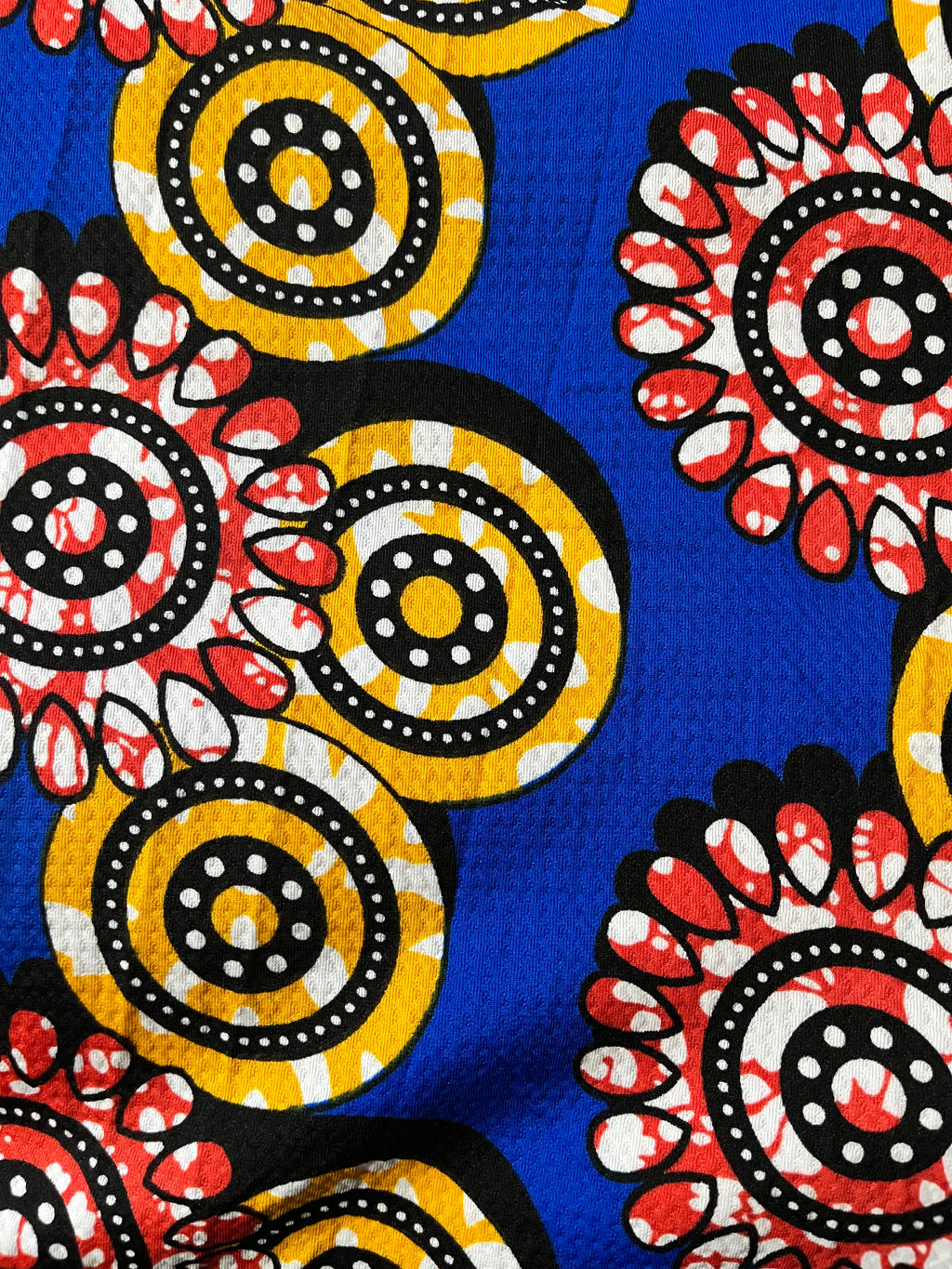 Knit Ankara Design Fabric