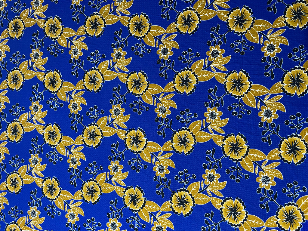 Half Knit Ankara Design Fabric