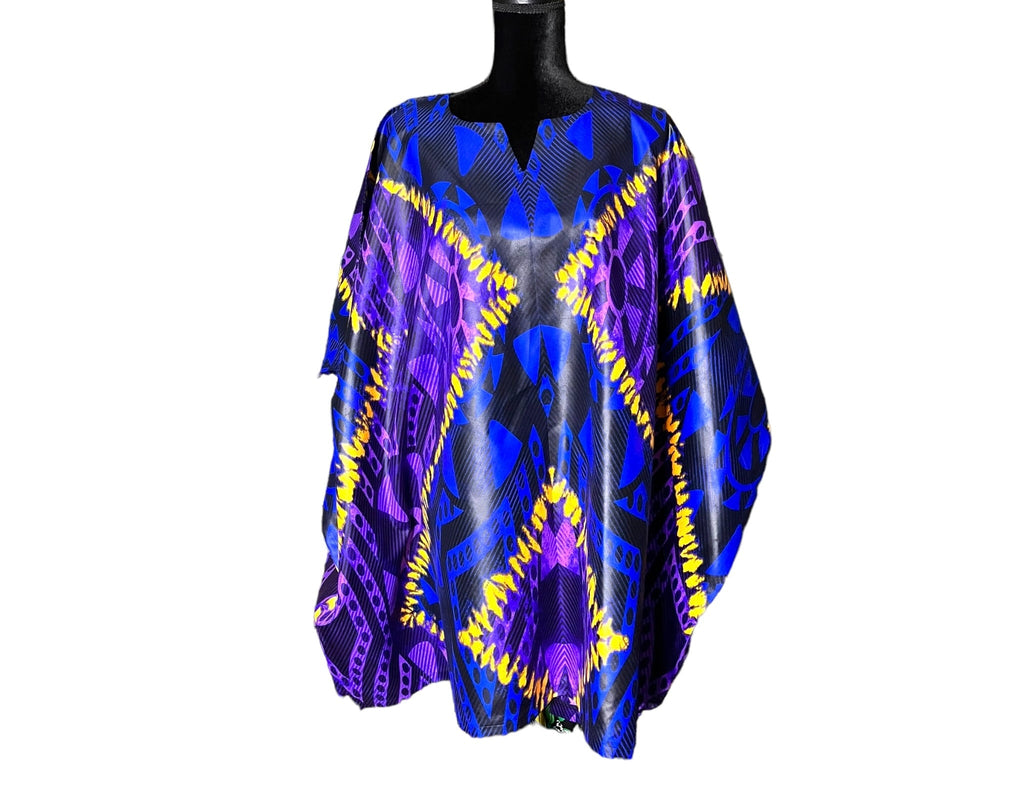 Kampala Kaftan Unisex Top - Zesty - Couture