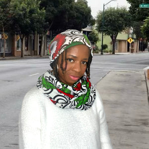 Matching Beanie and Infinity Scarf - Zesty - Couture