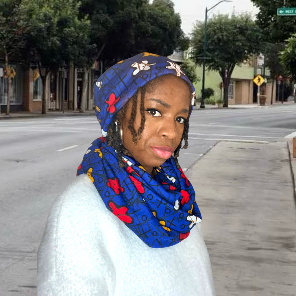 Matching Beanie and Infinity Scarf - Zesty - Couture