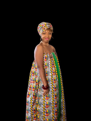 OMALICHA Multi - way Dress - Zesty - Couture