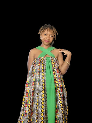 OMALICHA Multi - way Dress - Zesty - Couture