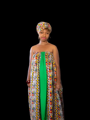 OMALICHA Multi - way Dress - Zesty - Couture