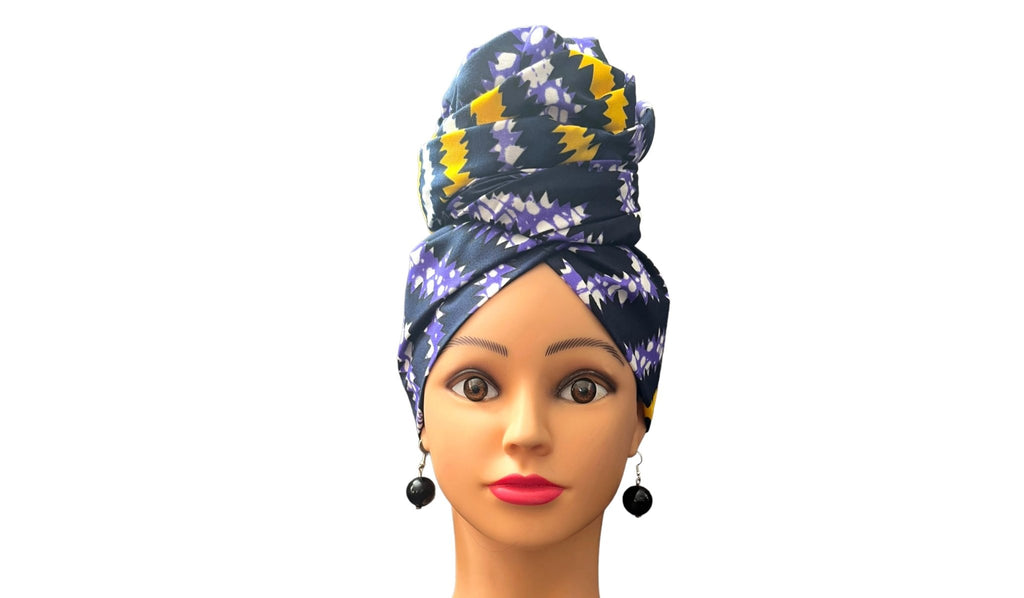 Purple/Yellow Head - Wrap - Zesty - Couture