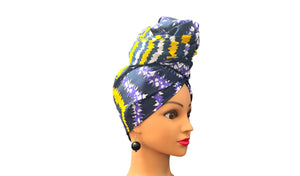 Purple/Yellow Head - Wrap - Zesty - Couture