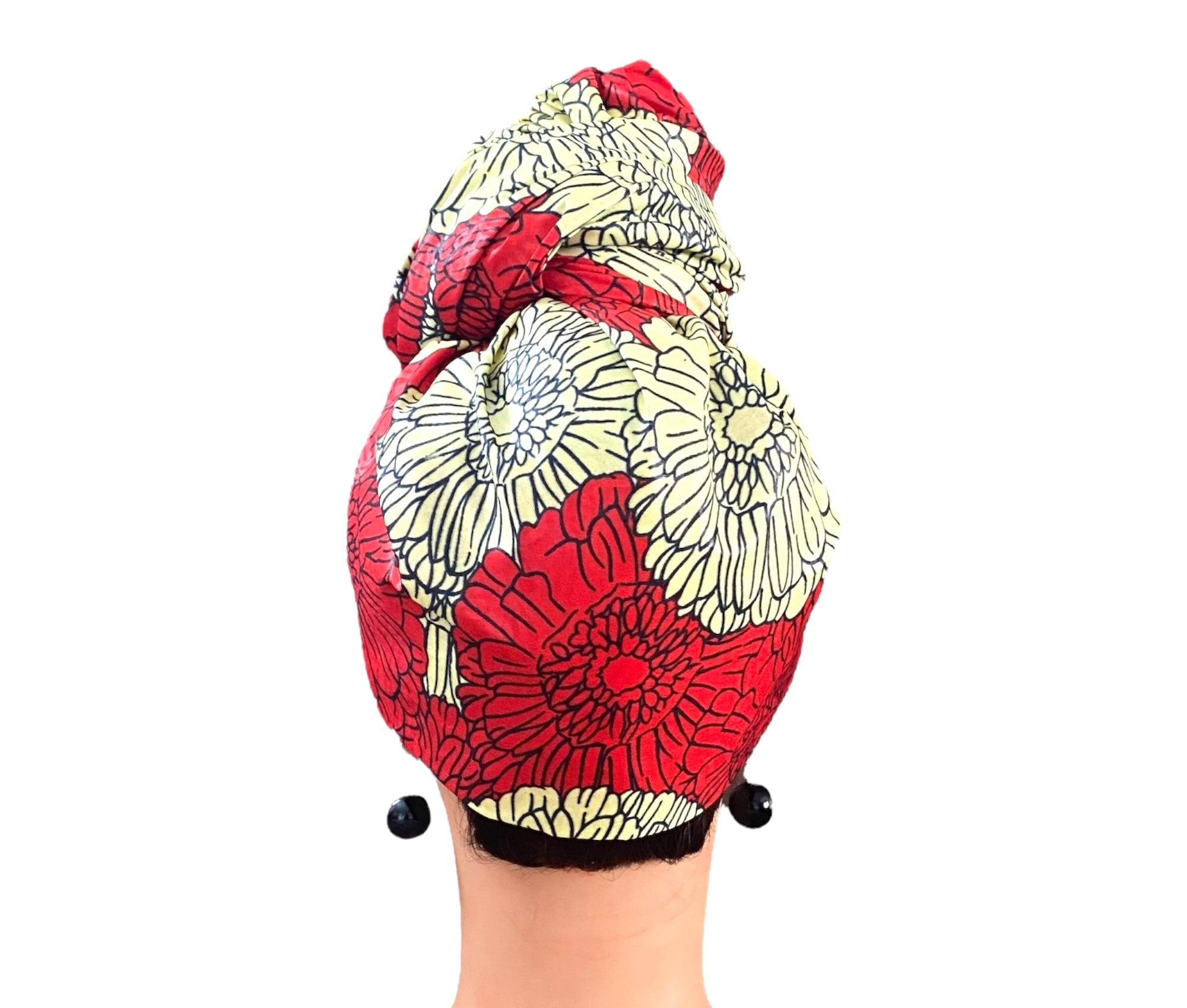 Red/Cream Head - Wrap - Zesty - Couture