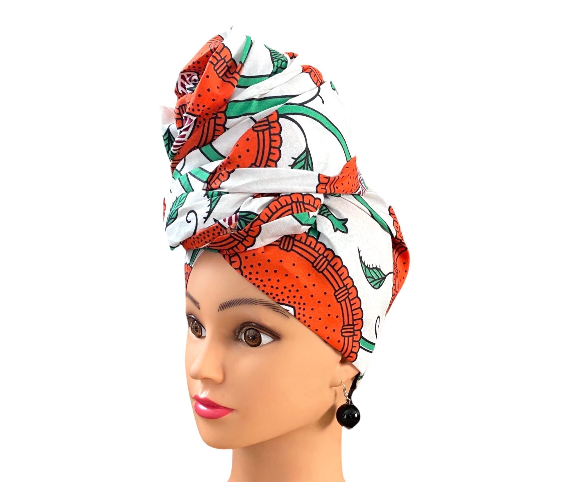 Red/White Head - Wrap - Zesty - Couture