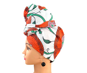 Red/White Head - Wrap - Zesty - Couture