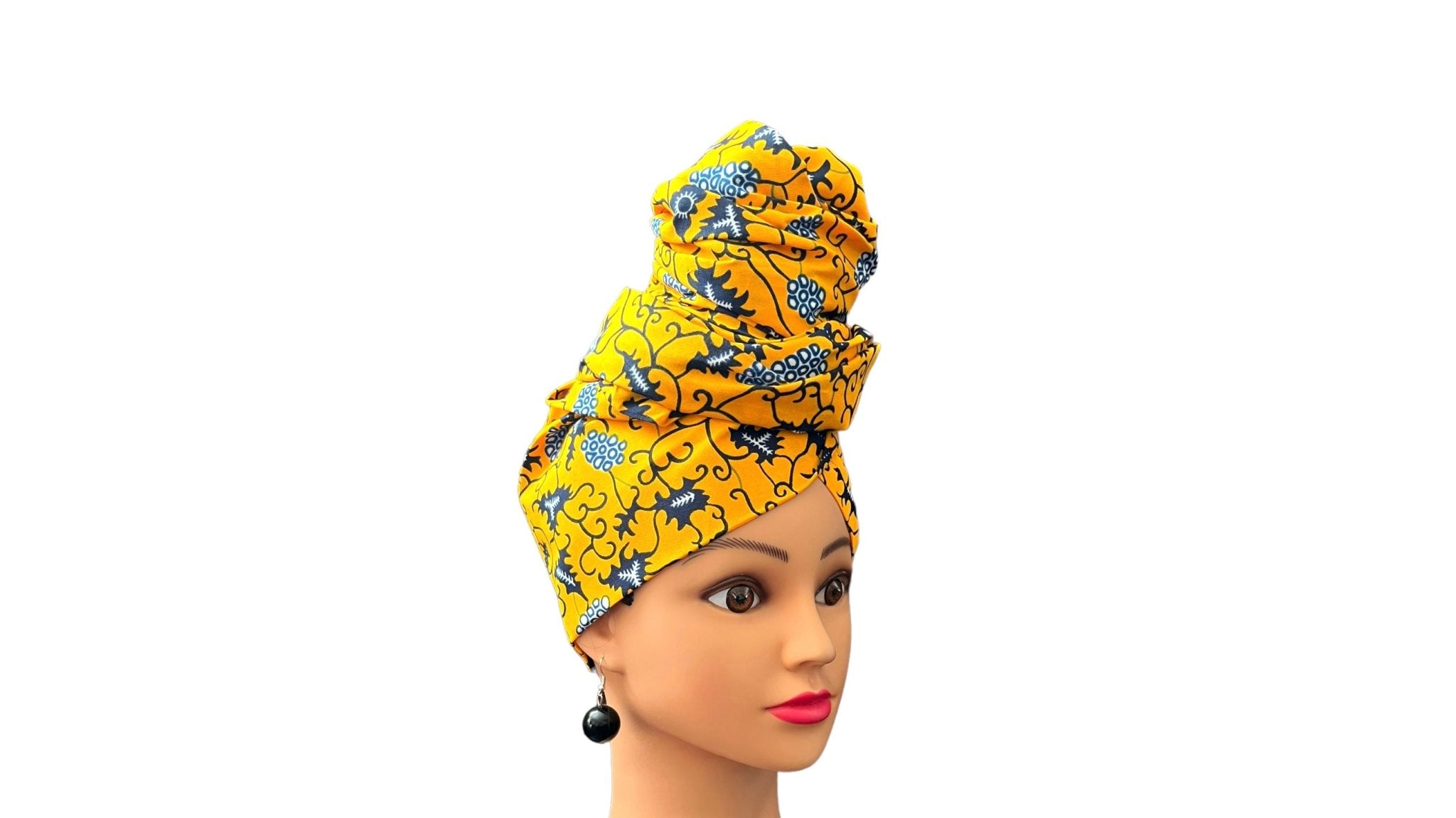 Yellow/Black Head - Wrap - Zesty - Couture