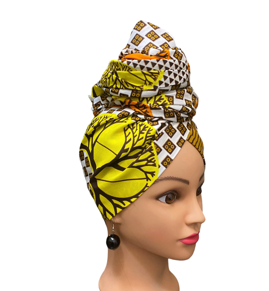 Yellow/Orange Head - Wrap - Zesty - Couture