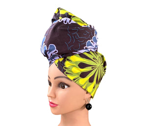 Yellow/Purple Head - Wrap - Zesty - Couture