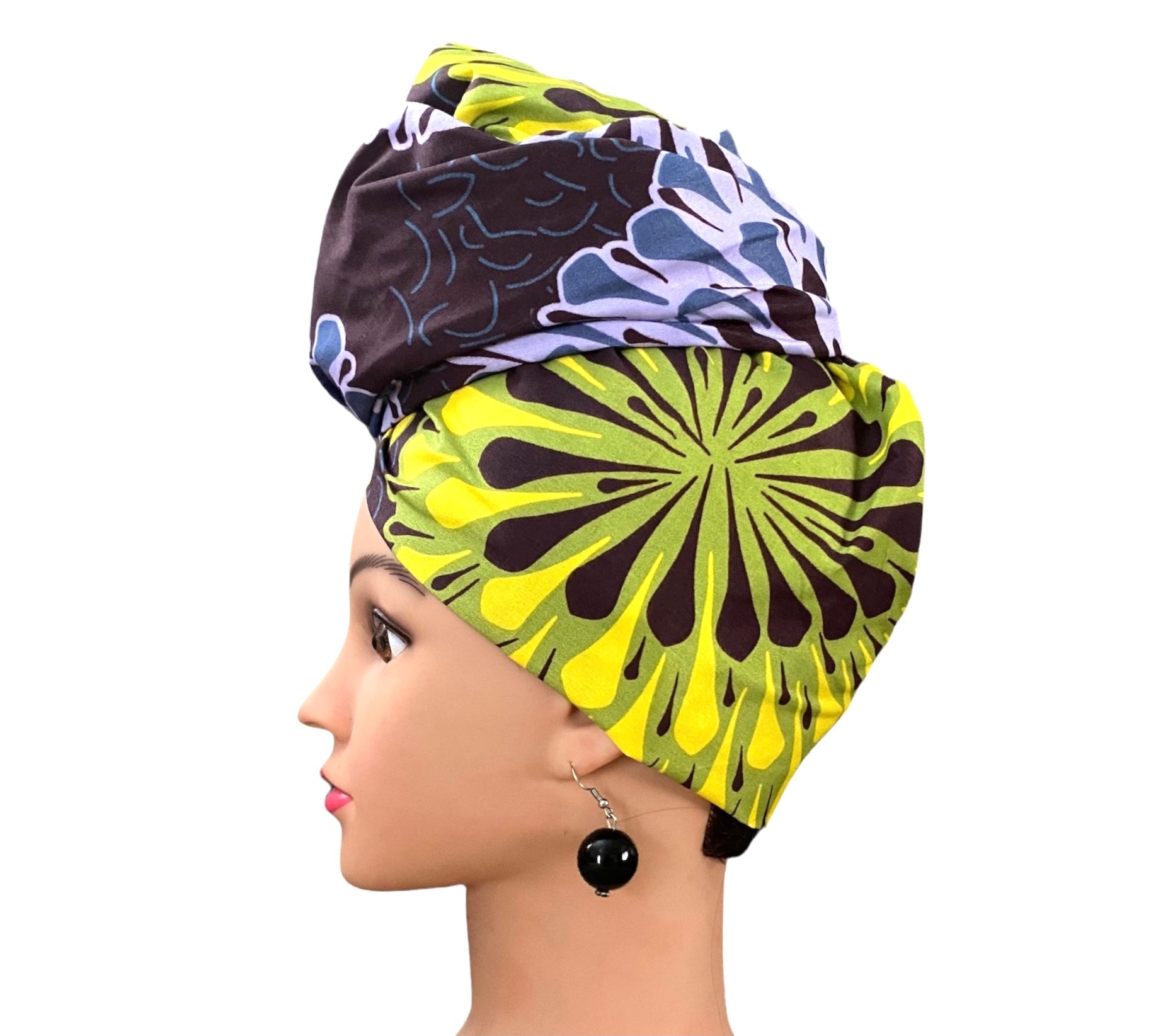 Yellow/Purple Head - Wrap - Zesty - Couture